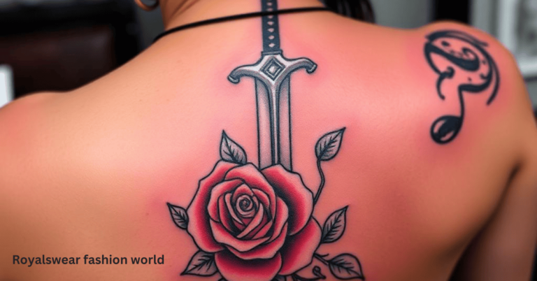 Sword and Rose Tattoo