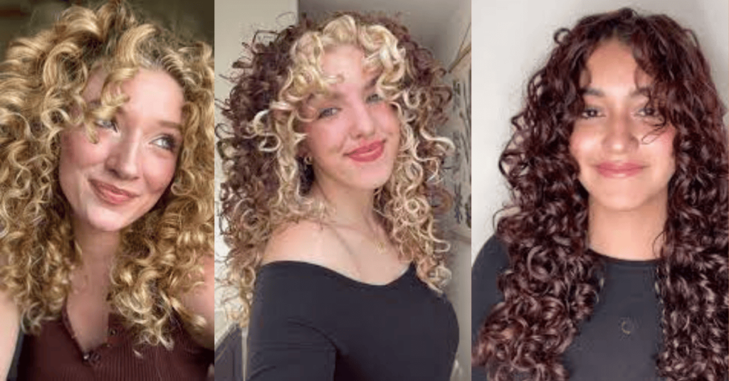 Face-Framing Curly Hairstyle