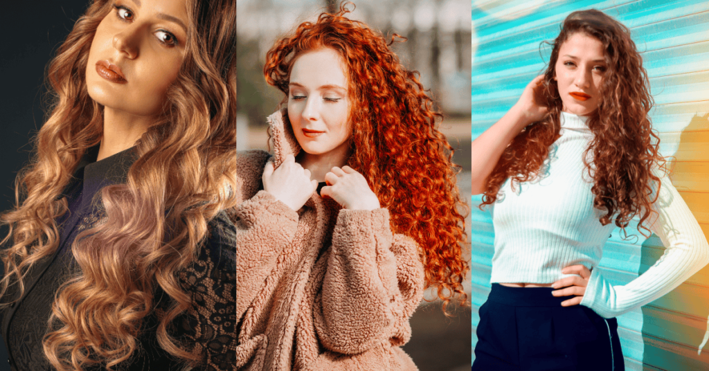 Face-Framing Curly Hairstyle