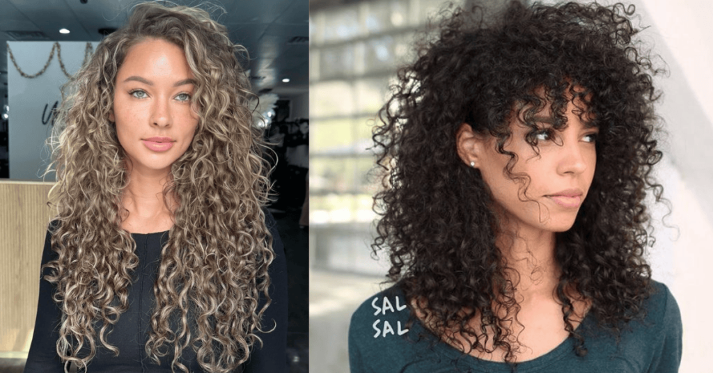 Face-Framing Curly Hairstyle