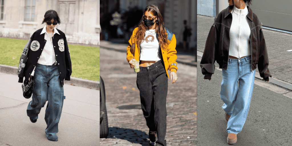 What to Wear with Baggy Jeans