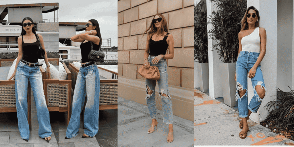 What to Wear with Baggy Jeans