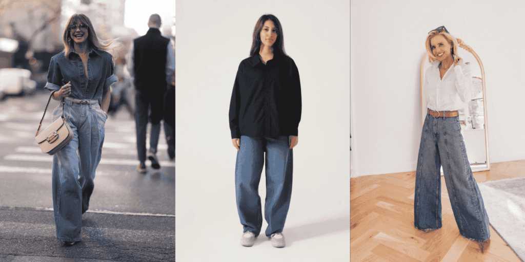 What to Wear with Baggy Jeans