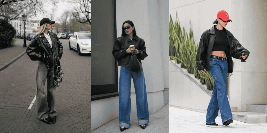 What to Wear with Baggy Jeans
